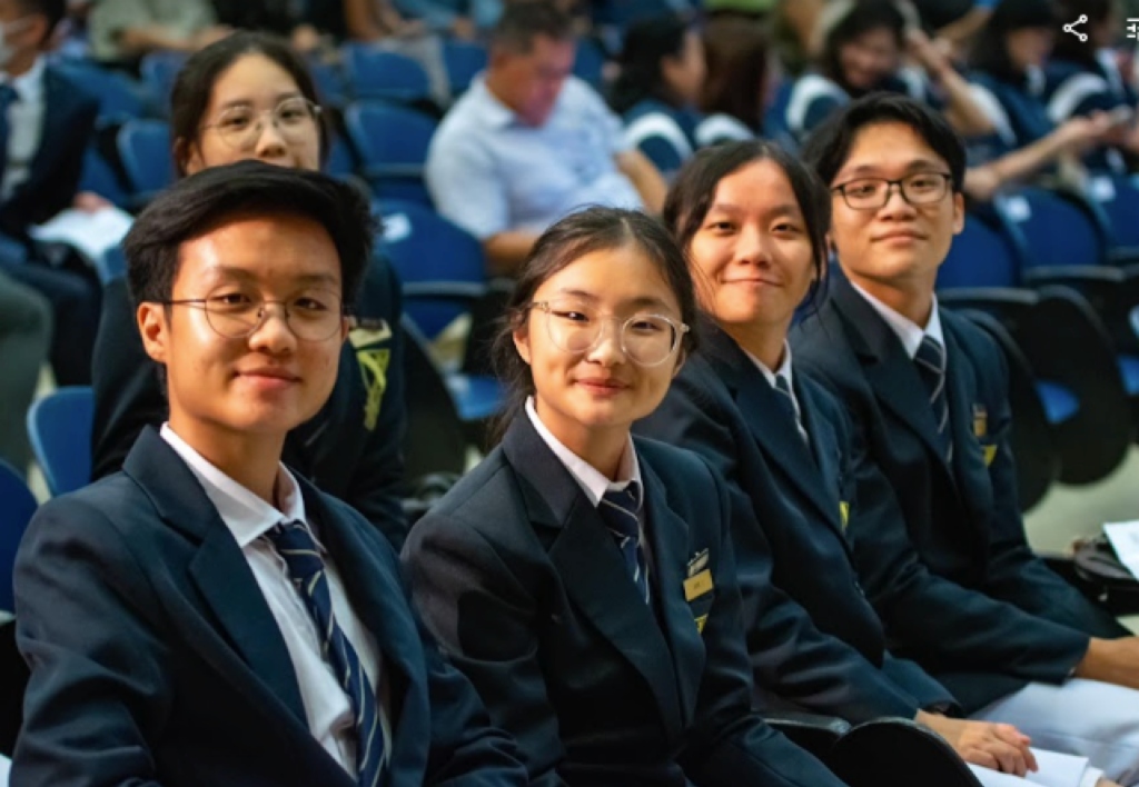 Saints Ambassadors in blazers